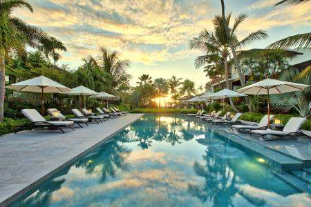 Swimming Pool Sunrise